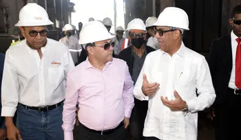 Deligne Ascención anuncia en breve serán colocadas las vigas de soporte en el nuevo puente Sabaneta, sobre el río Camú