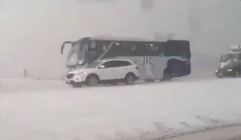 Nieva en Arabia Saudita por primera vez en 85 años