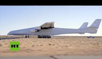 El avión más grande del mundo acelera hasta una velocidad récord 