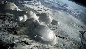Así es el pueblo en la Luna que la Agencia Espacial Europea quiere construir