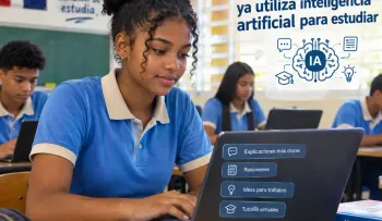 La mitad de los estudiantes dominicanos usa IA para estudiar, revela PISA 2025