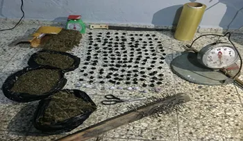 Apresan nueve personas e incautan 2,690 gramos de marihuana
