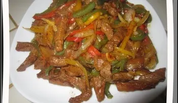 Como preparar estas fajitas de carne y buen provecho  (VIDEO)