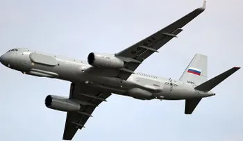 Rusia prueba contra EE.UU. y Turquía su avanzado avión espía Tu-214R en el cielo sirio