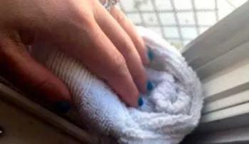 Para combatir el calor, solo coloca una toalla húmeda en una ventana. Lo que pasará en una hora me darás la razón 