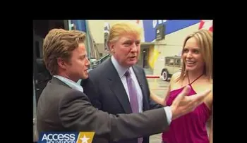 Trump recibe una brutal agresión por sus polémicos comentarios sobre las mujeres