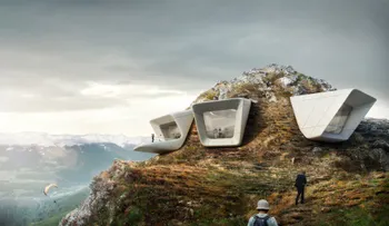 Un inusual museo tallado dentro de una montaña en Italia