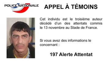Policía francesa difunde fotografía de tercer atacante suicida del Estadio de Francia