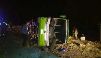 Al menos 19 muertos en un accidente de autobús en Argentina