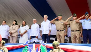 Abinader encabeza actos por el 181 aniversario batalla del 19 de Marzo en Azua