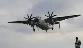 Avión militar de EEUU se estrella en el mar con 11 personas a bordo
