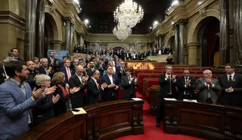 Cataluña proclamó su independencia