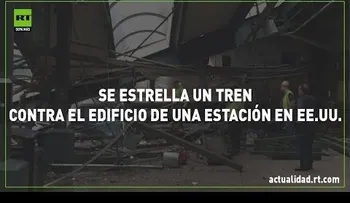Un muerto y 108 heridos en tren estrellado en Nueva Jersey (VIDEO)