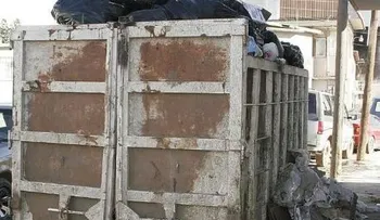 Encuentran feto detrás de un contenedor de basura