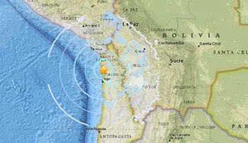 Sismo de magnitud 5,7 sacude costa de Tarapacá, Chile
