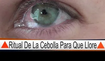 Ritual de la cebolla para que llore por tí (VIDEO)