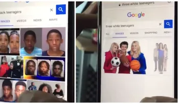 Video viral muestra el racismo en los resultados de Google