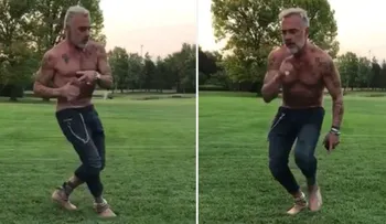 El video viral del millonario italiano Gianluca Vacchi al ritmo de Maluma