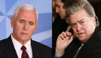 ¿Quién habla por Trump? Pence y Bannon envían mensajes contradictorios a la UE