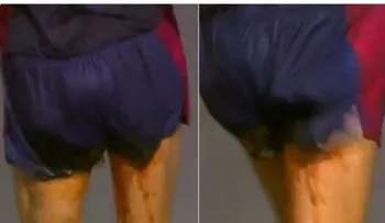 Un atleta francés con problemas estomacales no pudo llegar al baño y siguió corriendo