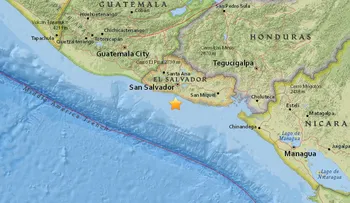 Sismo de magnitud 5,1 sacude El Salvador