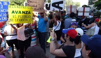 Protestan en Venezuela por presencia equipo de Cuba en Serie del Caribe 
