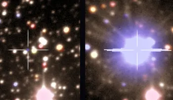 Por primera vez, logran captar imágenes del momento en que estalla una estrella