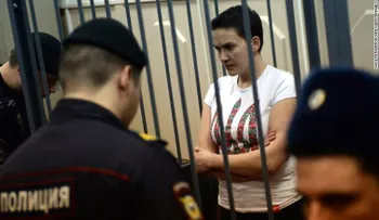 Piloto ucraniana espera veredicto en Rusia