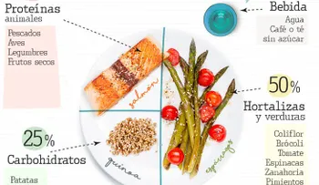 Las reglas básicas sobre el método del plato