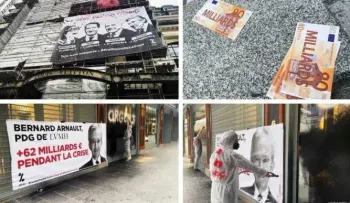 Protesta en París por el enriquecimiento de los multillonarios franceses