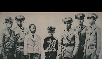 Ramfis Trujillo; primer hijo ilegítimo del dictador, a los tres años era Coronel, y a los nueve General