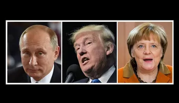 Trump enfrenta fuertes desafíos con Merkel y Putin en su segundo viaje a Europa