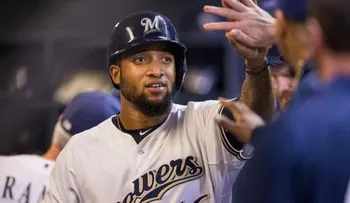 Domingo Santana tendría oportunidad en el jardín derecho con los Cerveceros