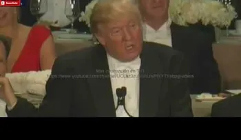 Donald Trump: Lo abuchean por insultar a Hillary durante una cena (VIDEO)