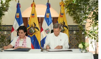 Ecuador y R.D. fortalecen cooperación