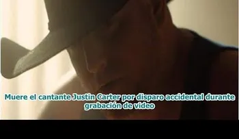 El cantante Justin Carter muere de un disparo accidental durante grabación de un video