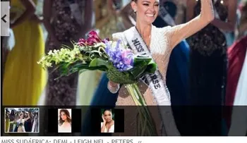 Iris Mittenaere, de Sudafrica, nueva Mis Universo 2017-2018
