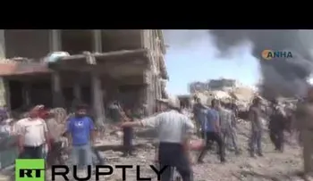 Baño de sangre en Siria: 50 muertos y más de 170 heridos tras el atentado del EI (VIDEO)