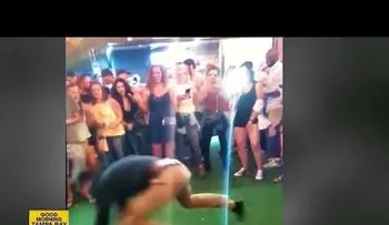 Agente del FBI baila y dispara a un tipo por accidente (1)