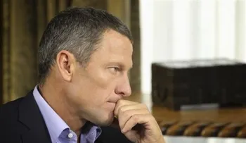 Lance Armstrong se declara culpable por choque 