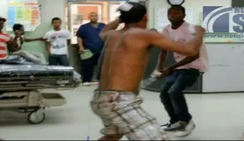 Pelea a tubazos en la sala de emergencias del Darío Contreras