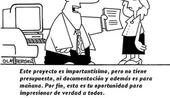 Un chiste sobre el trabajo 