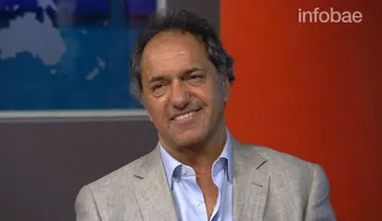 Daniel Scioli: "Gisela está embarazada, voy a ser papá a los 60 años"