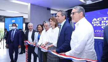Vicepresidenta Raquel Peña encabeza inauguración extensión del ITLA en Santo Domingo Este