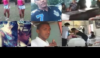 Así fueron velado los 3 jóvenes muertos en un accidente de tránsito (VIDEO)