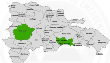 COE emite alerta verde para Santo Domingo, Distrito Nacional y San Juan por onda tropical