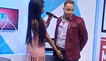 Una dominicana generó un escándalo en TV con su atrevida "búsqueda de pepinos"