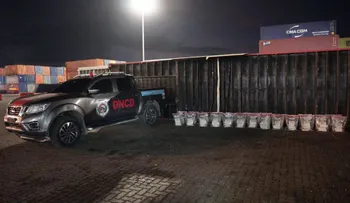 DNCD incauta 303 paquetes de presunta cocaína ocultos en contenedor en Puerto Caucedo