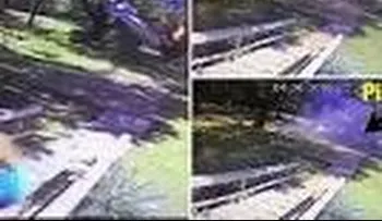 Estrella su avioneta y logra escapar entre ramas y llamas
