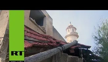 Militares rusos muestran la estratégica ciudad siria de Salma tras su liberación (VIDEO)